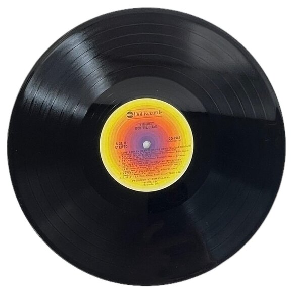 Don Williams Visions Vinyl LP Dot Record Album 1977 Country Music 33 RPM DO2064 - Picture 5 of 7